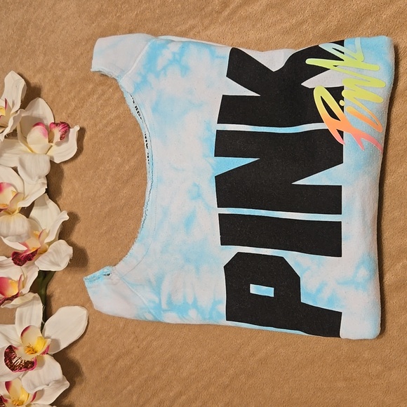 PINK Victoria's Secret Scoop Neck Sweatshirt - Picture 4 of 11